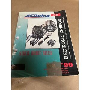 ACDelco Electronic Ignition 1996 Catalog Stock What Sells Parts Book Manual